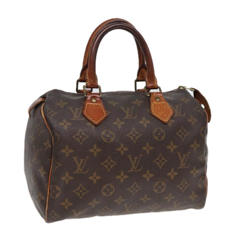 Louis Vuitton Monogram Speedy 25 Hand Bag M41528  bs17743