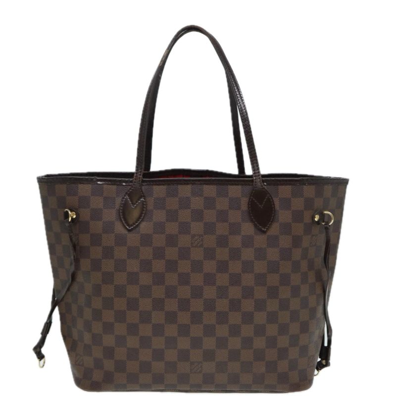 Louis Vuitton Damier Ebene Neverfull MM Tote Bag N51105  bs17806 - Image 2