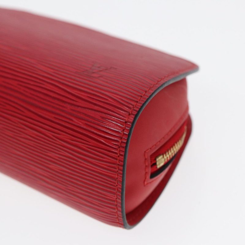 Louis Vuitton Epi Dauphine PM Pouch Castilian Red M48447  bs17812 - Image 7
