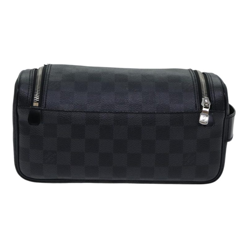 Louis Vuitton Damier Graphite Toilet Pouch Clutch Bag N47625  bs17818 - Image 2