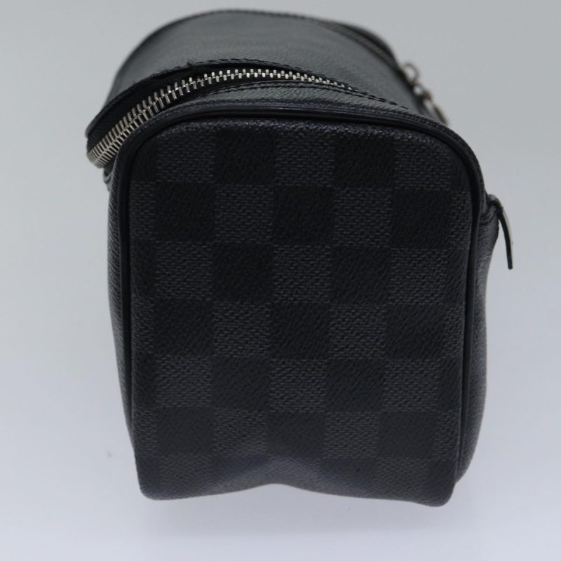 Louis Vuitton Damier Graphite Toilet Pouch Clutch Bag N47625  bs17818 - Image 3