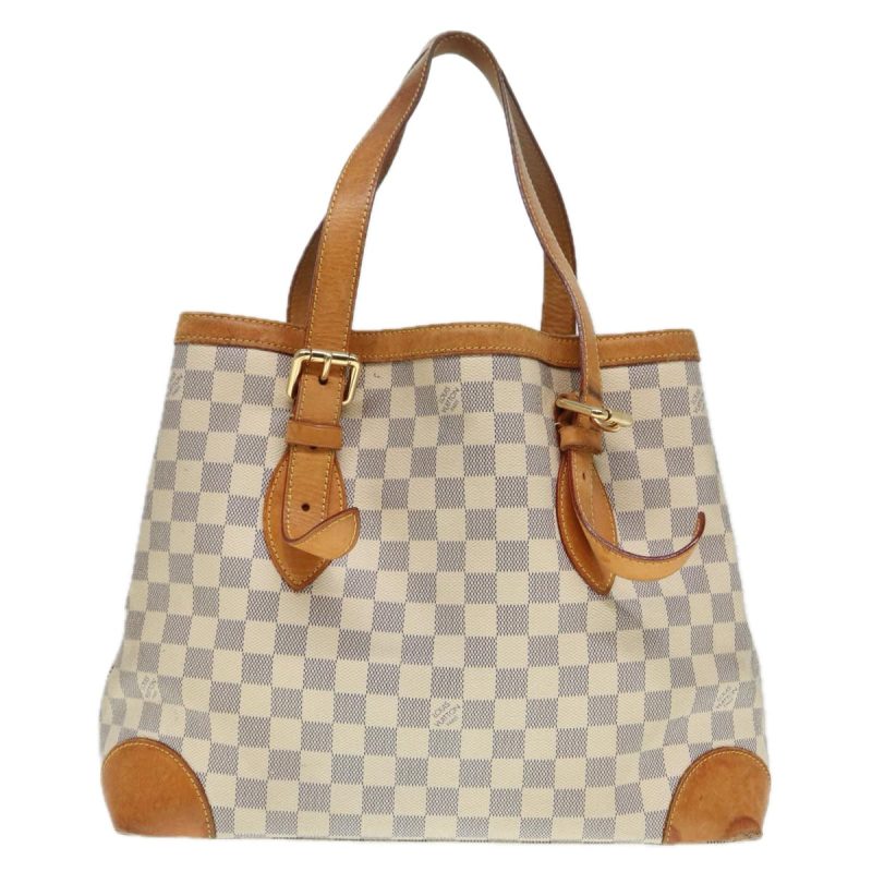 Louis Vuitton Damier Azur Hampstead MM Tote Bag N51206  bs17824 - Image 2