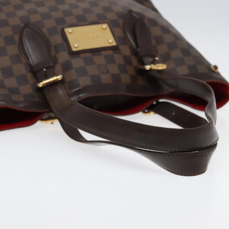 Louis Vuitton Damier Ebene Hampstead MM Tote Bag N51204  bs17828 - Image 10