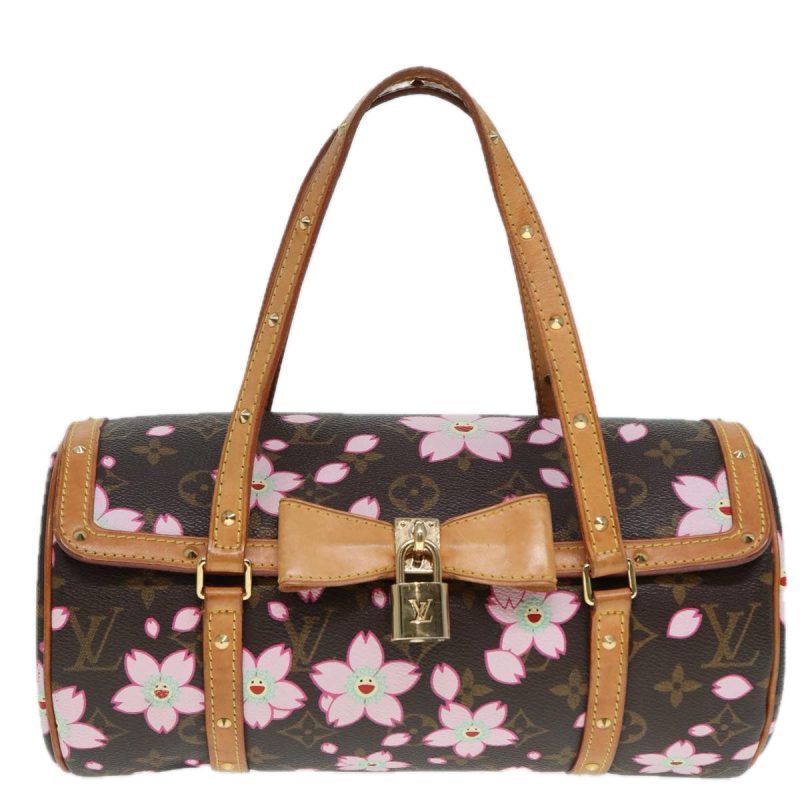 Louis Vuitton Monogram Cherry Blossom Papillon Hand Bag M92009  bs17839 - Image 2