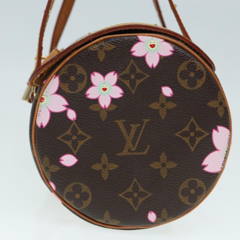 Louis Vuitton Monogram Cherry Blossom Papillon Hand Bag M92009  bs17839 - Image 4