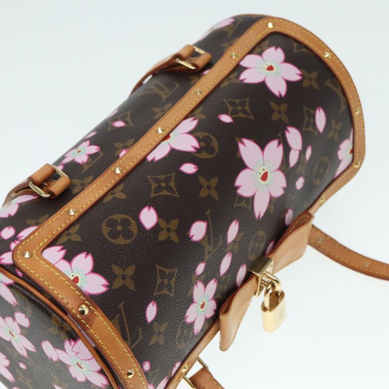 Louis Vuitton Monogram Cherry Blossom Papillon Hand Bag M92009  bs17839 - Image 7
