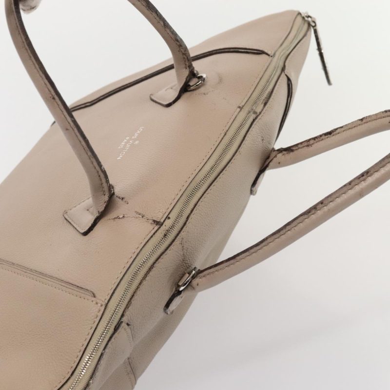 Louis Vuitton Parnacea Lockit MM Tote Bag Beige M94593  bs17840 - Image 6