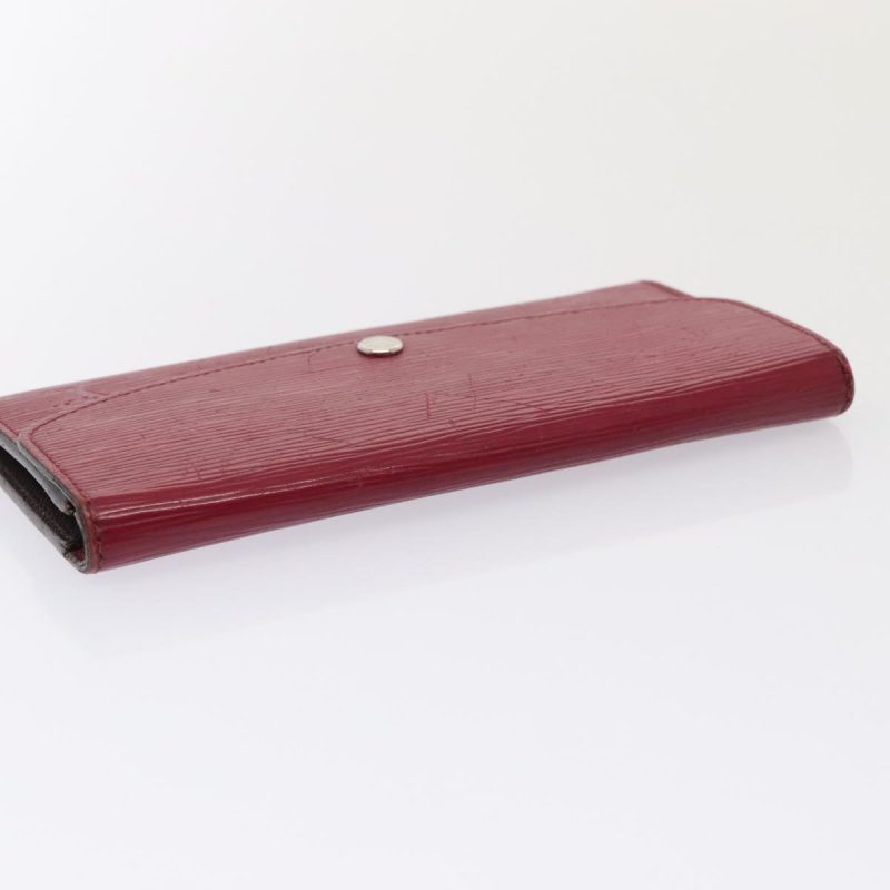 Louis Vuitton Epi Portefeuille Emily Long Wallet Fuchsia M60851  bs17841 - Image 5