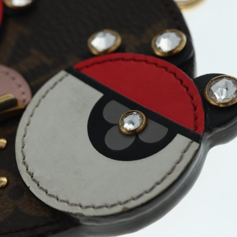 Louis Vuitton Monogram Porte Cles Animal Face Charm M68216  bs17848 - Image 10