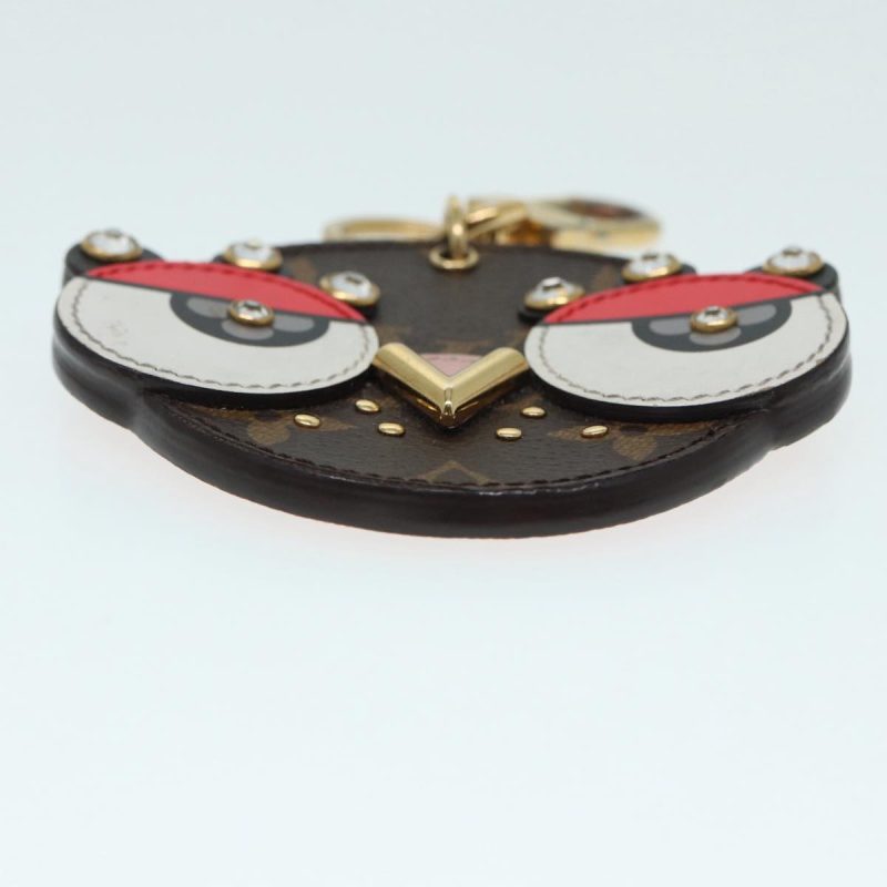 Louis Vuitton Monogram Porte Cles Animal Face Charm M68216  bs17848 - Image 5