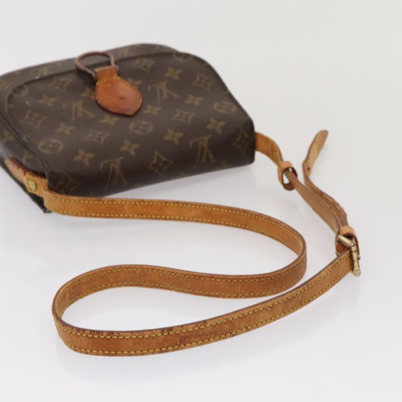 Louis Vuitton Monogram Saint Cloud MM Shoulder Bag M51243  bs17852 - Image 8
