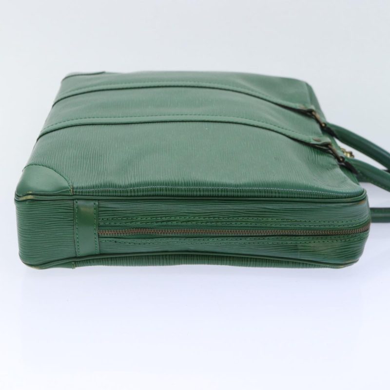Louis Vuitton Epi Porte Documents Voyage Business Bag Green M54474 Auth bs17928 - Image 3