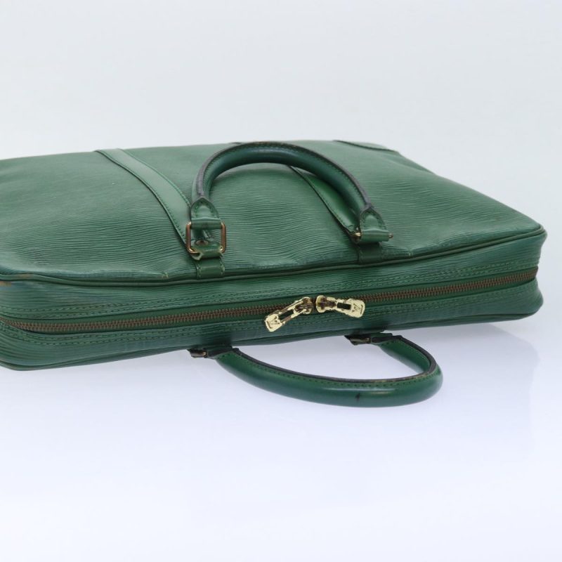 Louis Vuitton Epi Porte Documents Voyage Business Bag Green M54474 Auth bs17928 - Image 6