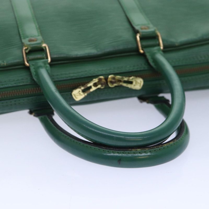Louis Vuitton Epi Porte Documents Voyage Business Bag Green M54474 Auth bs17928 - Image 7