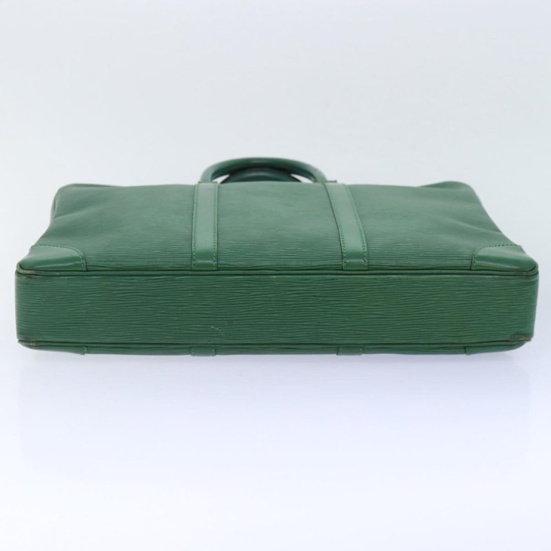 Louis Vuitton Epi Porte Documents Voyage Business Bag Green M54474 Auth bs17928 - Image 5