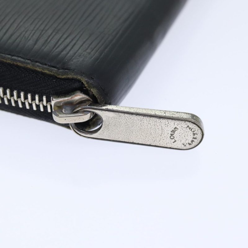 Louis Vuitton Epi Zippy Wallet Long Wallet Black M64838  bs17961 - Image 8