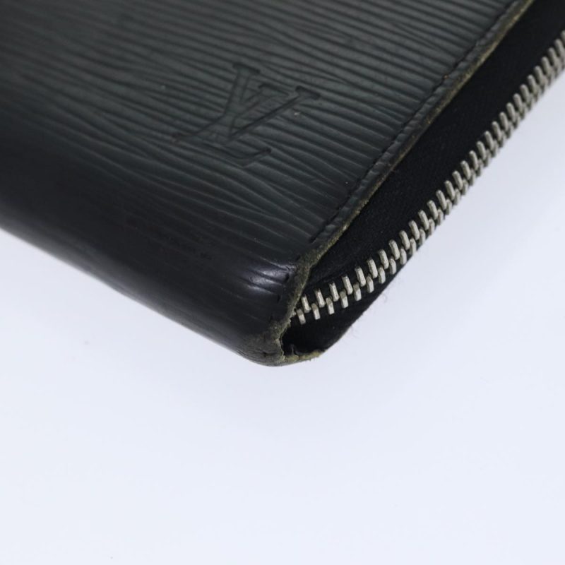 Louis Vuitton Epi Zippy Wallet Long Wallet Black M64838  bs17961 - Image 7
