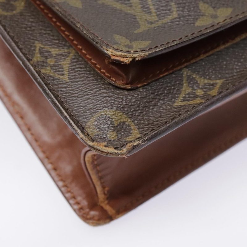 Louis Vuitton Monogram Monceau 28 Hand Bag 2way M51185  bs17992 - Image 6