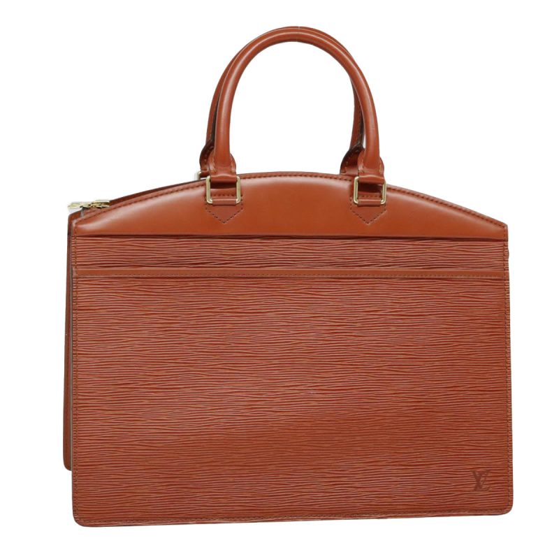 Louis Vuitton Epi Riviera Hand Bag Brown M48183  bs18047