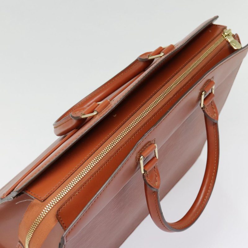 Louis Vuitton Epi Riviera Hand Bag Brown M48183  bs18047 - Image 6