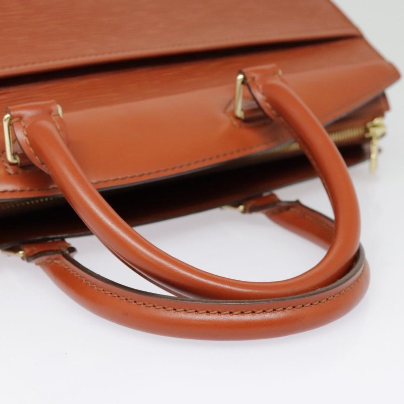 Louis Vuitton Epi Riviera Hand Bag Brown M48183  bs18047 - Image 7