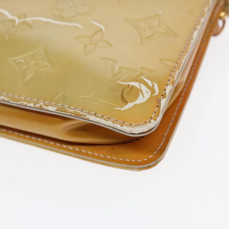 Louis Vuitton Monogram Vernis Lexington Accessory Pouch Gris M91056 Auth bs18051 - Image 9