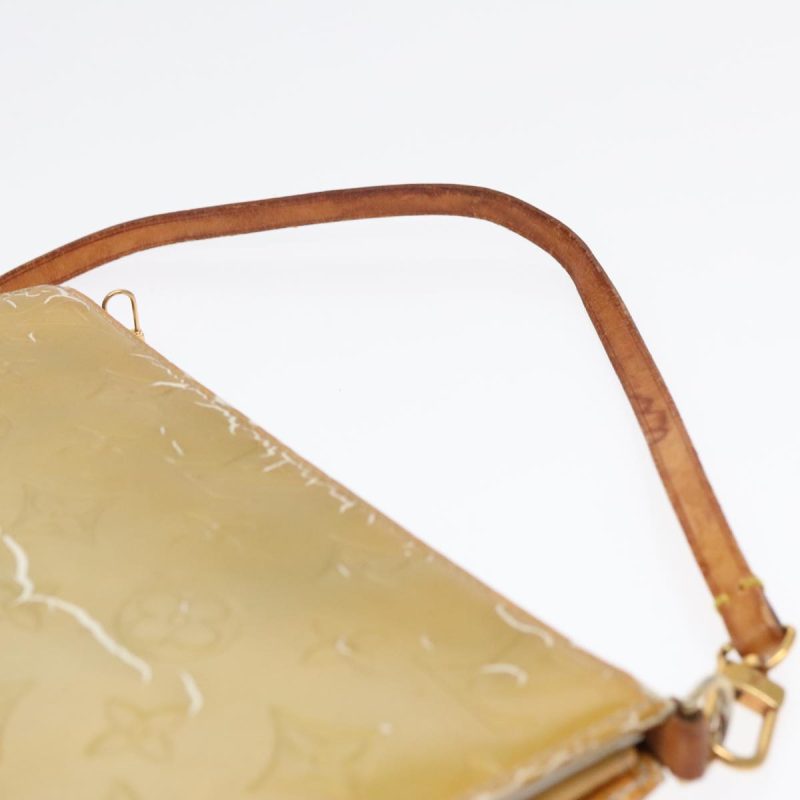Louis Vuitton Monogram Vernis Lexington Accessory Pouch Gris M91056 Auth bs18051 - Image 8