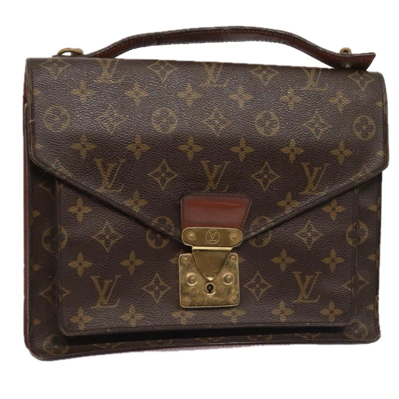 Louis Vuitton Monogram Monceau 28 Hand Bag 2way M51185  bs18052