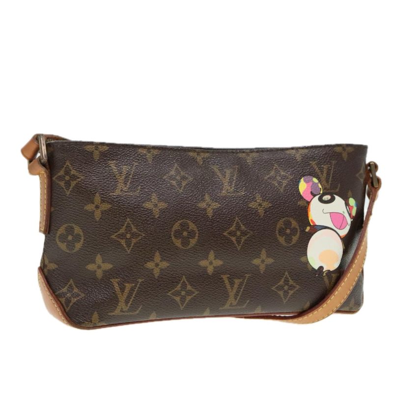 Louis Vuitton Monogram Panda Trotteur Shoulder Bag M51241  bs18068