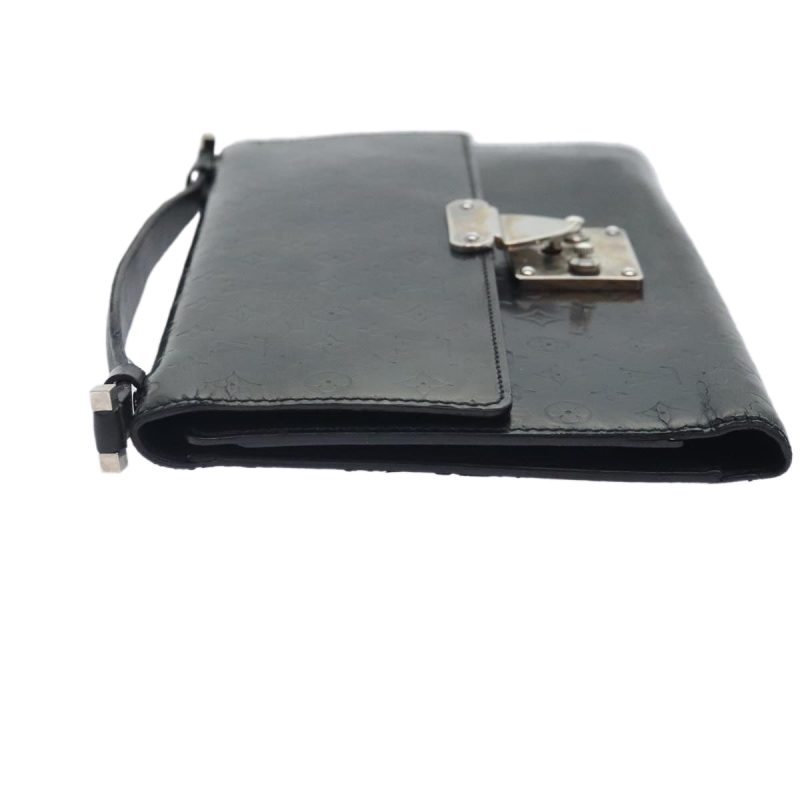 Louis Vuitton Monogram Mini Glace Anushka MM Bag Black M92230  bs18069 - Image 3