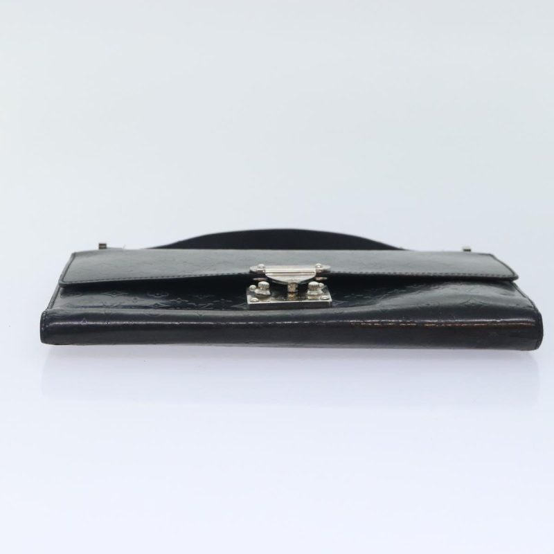 Louis Vuitton Monogram Mini Glace Anushka MM Bag Black M92230  bs18069 - Image 5