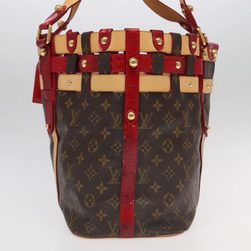 Louis Vuitton Monogram Ruby Salina MM Tote Bag Red M95611  bs18075 - Image 3