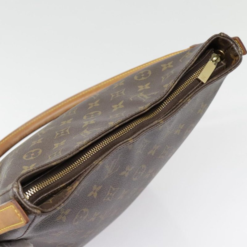 Louis Vuitton Monogram Looping GM Shoulder Bag M51145  bs18124 - Image 7