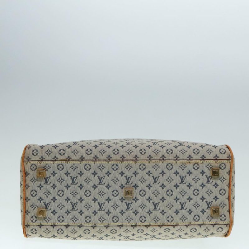 Louis Vuitton Monogram mini Marie Hand Bag Blue M92003  bs18160 - Image 6
