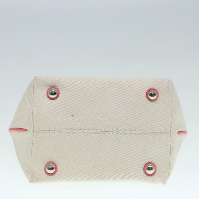 Louis Vuitton Cabas PM Tote Bag Canvas Beige Red M94505  bs18181 - Image 6