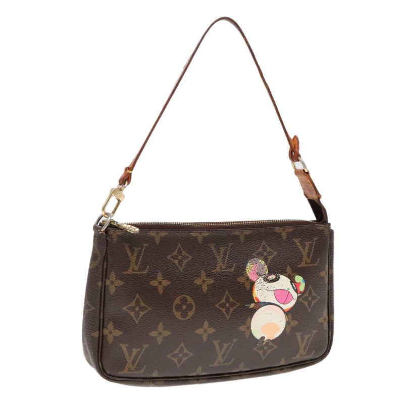 Louis Vuitton Monogram Panda Pochette Accessoires Pouch M51981  bs18183