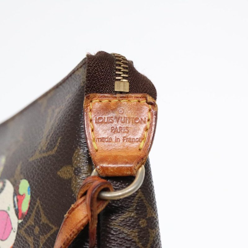 Louis Vuitton Monogram Panda Pochette Accessoires Pouch M51981  bs18183 - Image 9