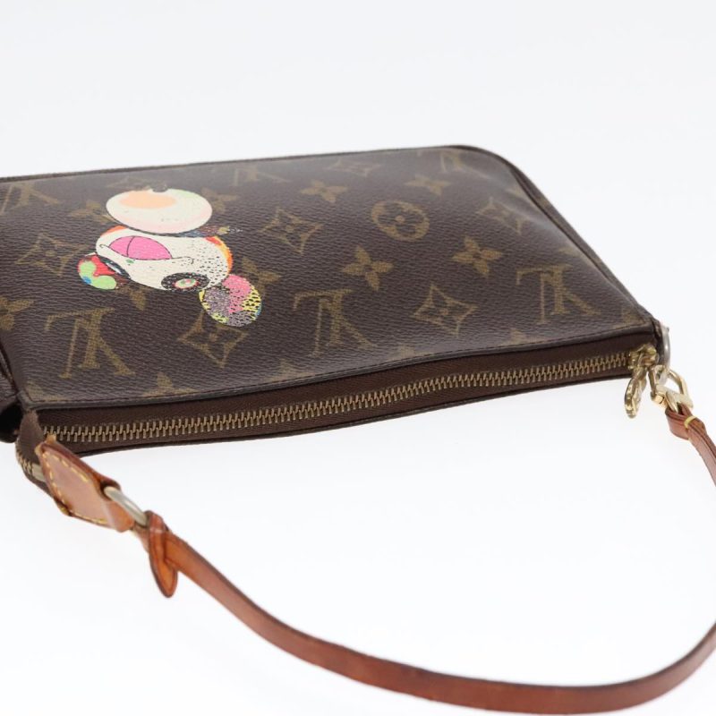 Louis Vuitton Monogram Panda Pochette Accessoires Pouch M51981  bs18183 - Image 6