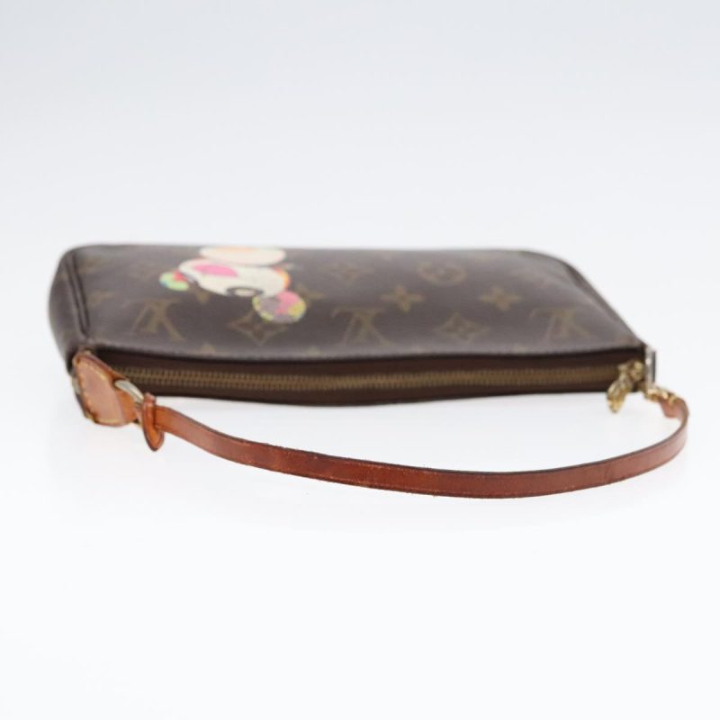 Louis Vuitton Monogram Panda Pochette Accessoires Pouch M51981  bs18183 - Image 7