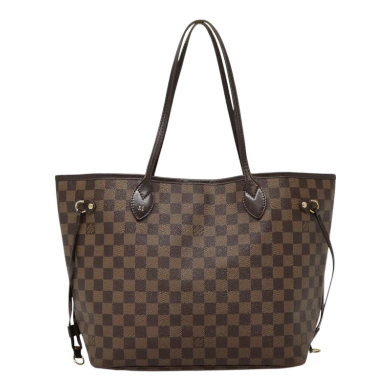 Louis Vuitton Damier Ebene Neverfull MM Tote Bag N51105  bs18187 - Image 2