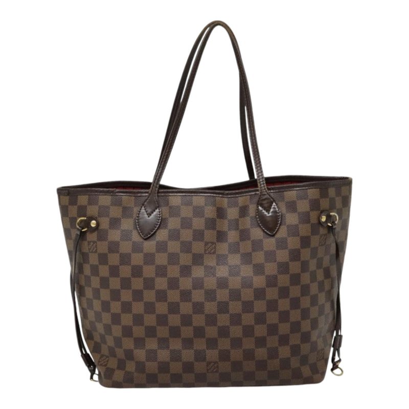 Louis Vuitton Damier Ebene Neverfull MM Tote Bag N51105  bs18187 - Image 3
