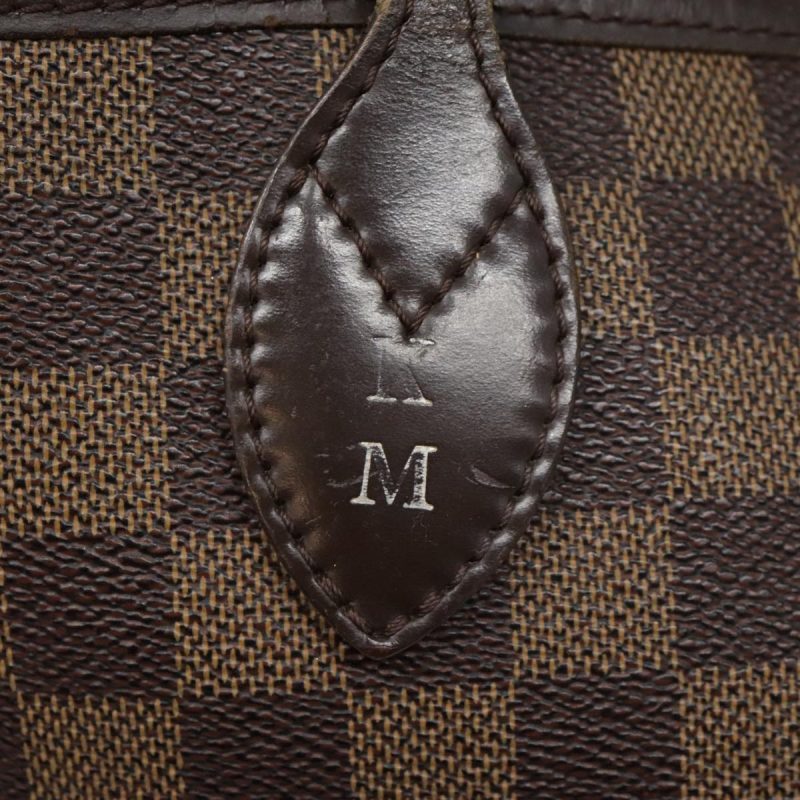 Louis Vuitton Damier Ebene Neverfull MM Tote Bag N51105  bs18187 - Image 4