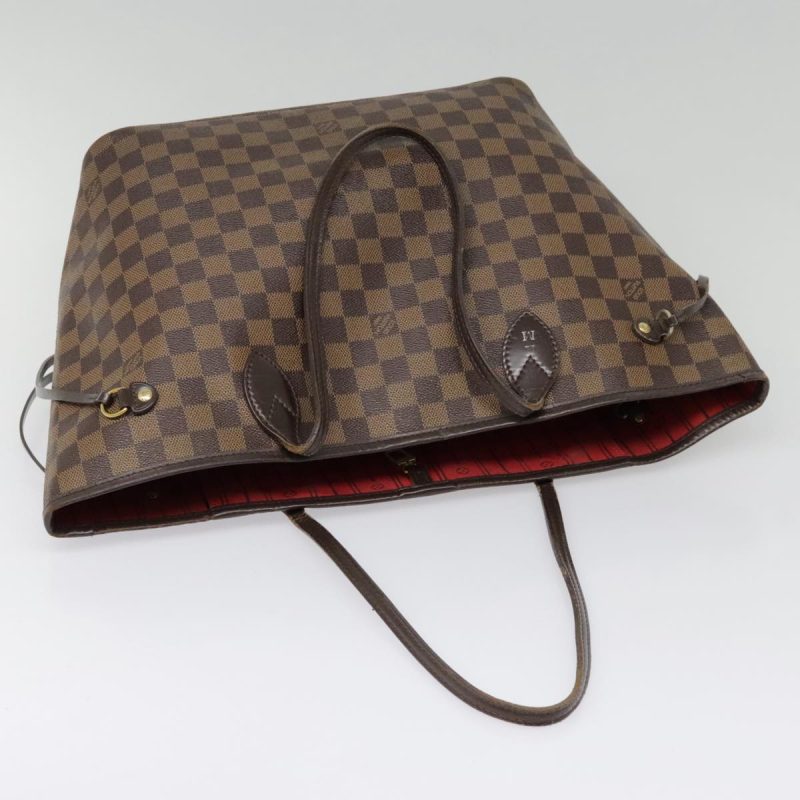 Louis Vuitton Damier Ebene Neverfull MM Tote Bag N51105  bs18187 - Image 7