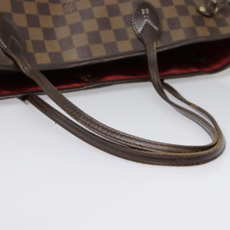 Louis Vuitton Damier Ebene Neverfull MM Tote Bag N51105  bs18187 - Image 8