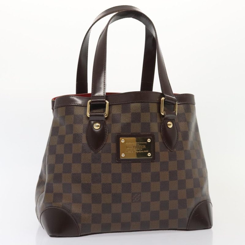 Louis Vuitton Damier Ebene Hampstead PM Tote Bag N51205  bs18189