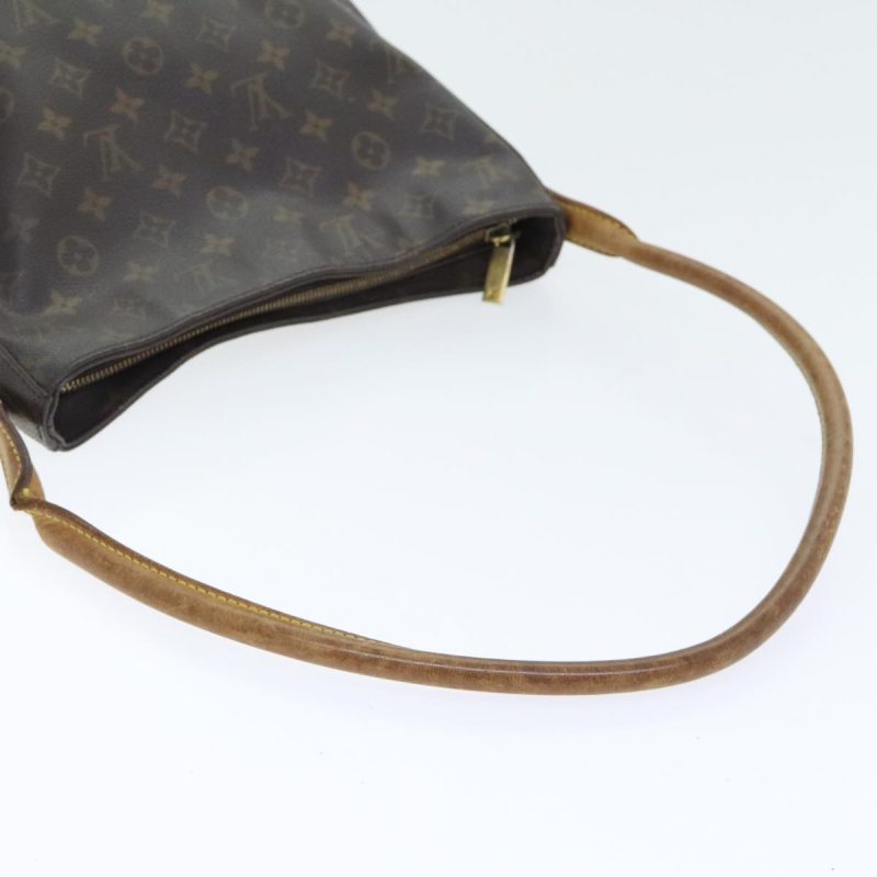 Louis Vuitton Monogram Looping GM Shoulder Bag M51145  bs18196 - Image 7