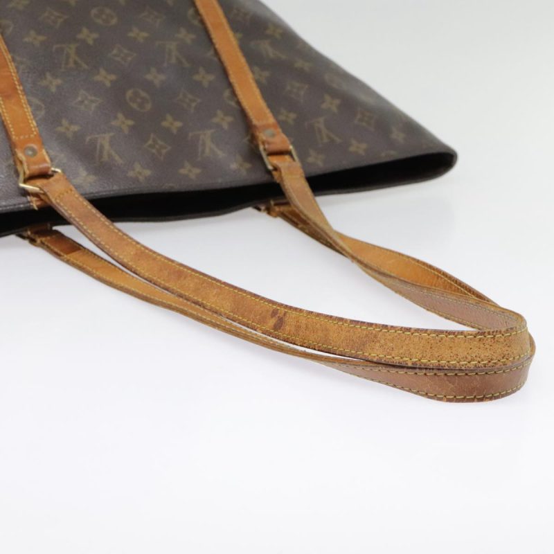 Louis Vuitton Monogram Sac Shopping Tote Bag M51108  bs18197 - Image 5