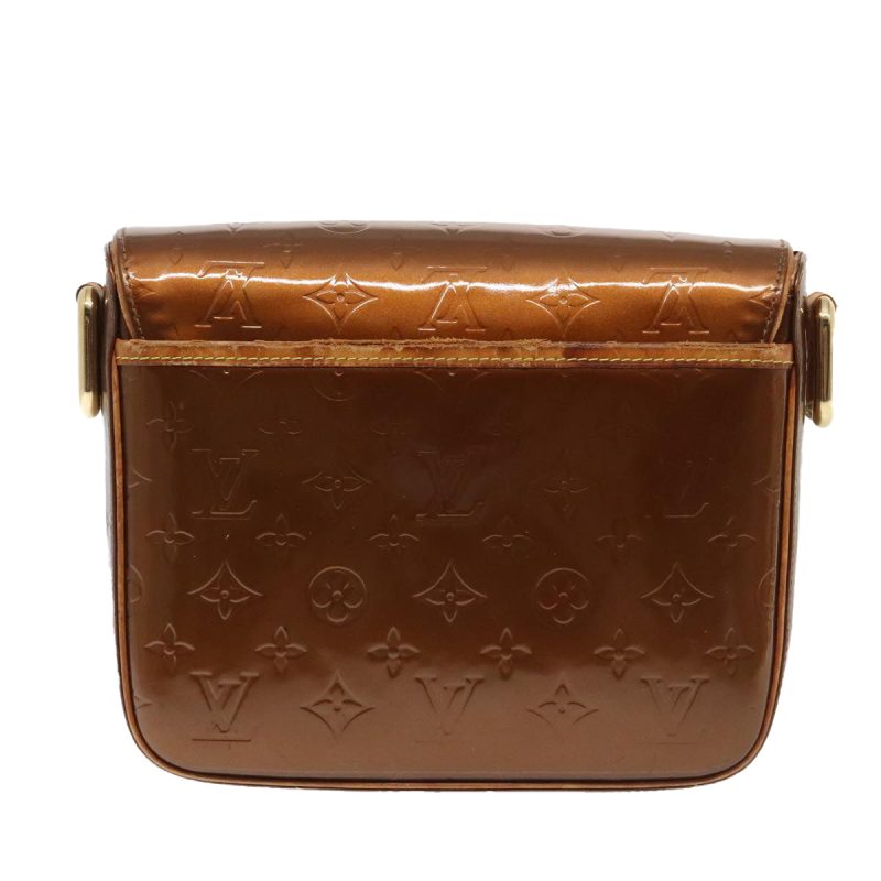 Louis Vuitton Monogram Vernis Christie GM Bag Bronze M91107  bs18225 - Image 2