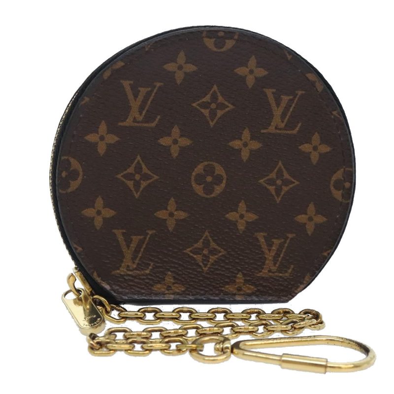 Louis Vuitton Monogram Micro Boite Chapo Coin Purse M63597  bs18226
