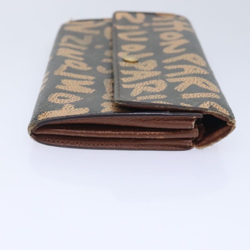Louis Vuitton Monogram Graffiti Porte Monnaie Credit Wallet M92190 Auth bs18227 - Image 4
